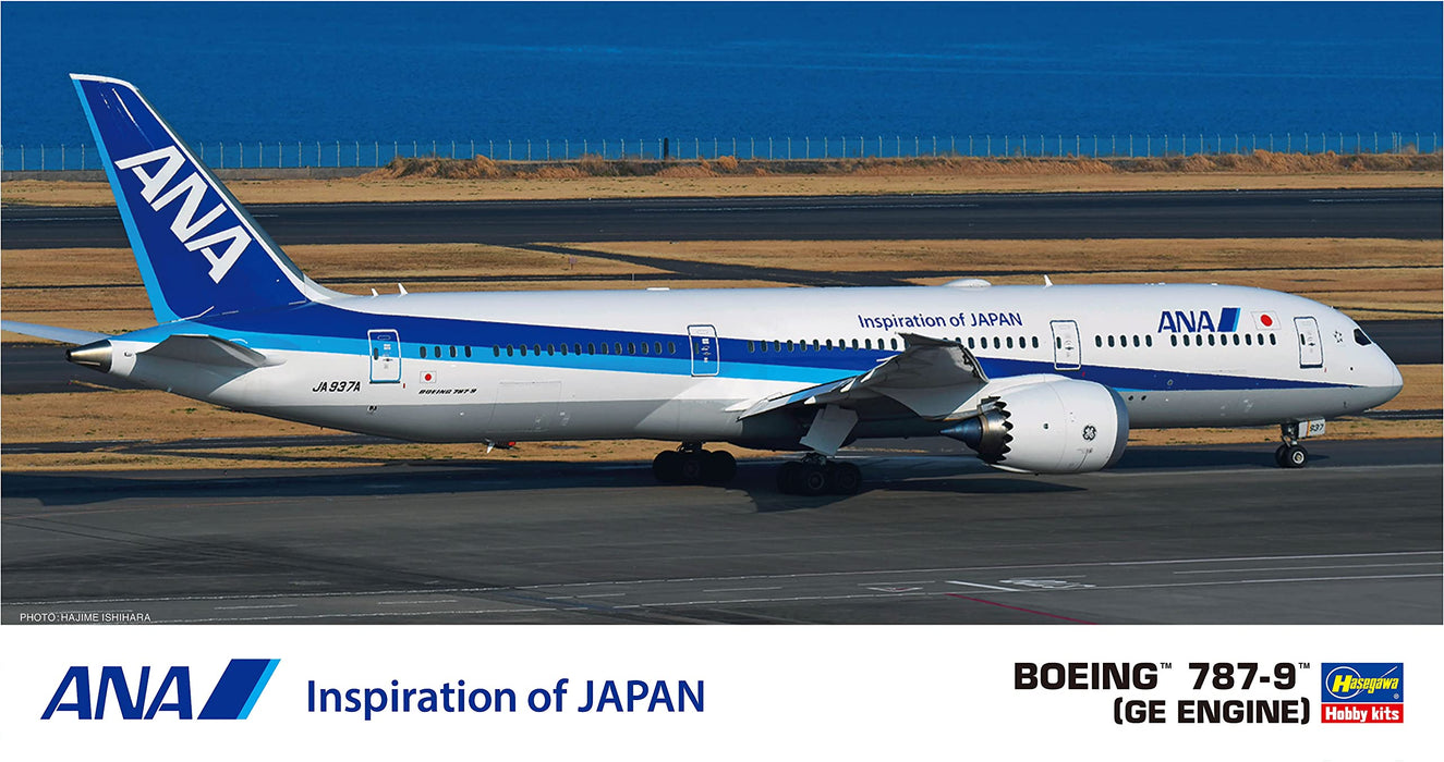 Hasegawa 1/200 scale ANA Boeing 787-9 (GE engine) Plastic model kit 10849 NEW_1