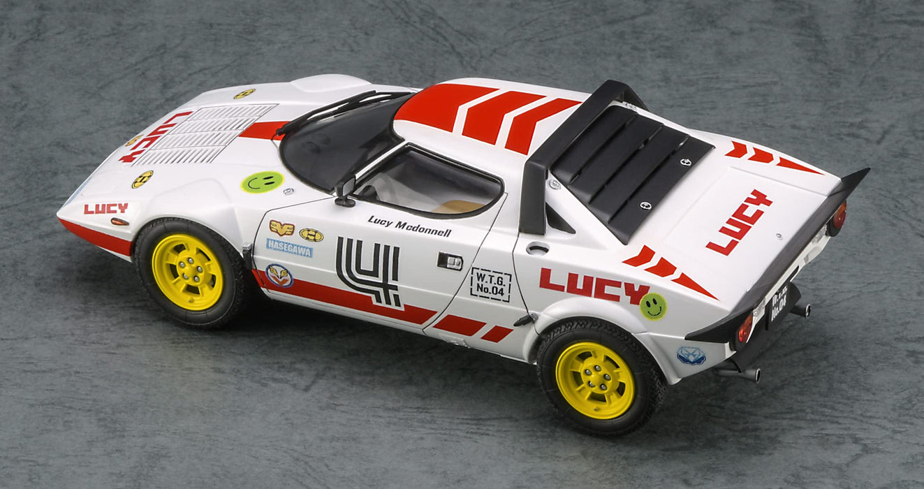 Hasegawa 1/24 Wild Egg Girls No.04 LANCIA STRATOS Lucy McDonnell kit SP528 NEW_6