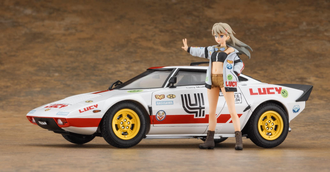 Hasegawa 1/24 Wild Egg Girls No.04 LANCIA STRATOS Lucy McDonnell kit SP528 NEW_7