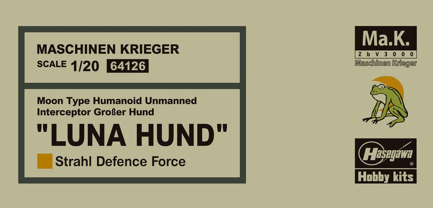 Maschinen Krieger Moon Humanoid Unmanned Interceptor Luna Hund Model kit 64126_7