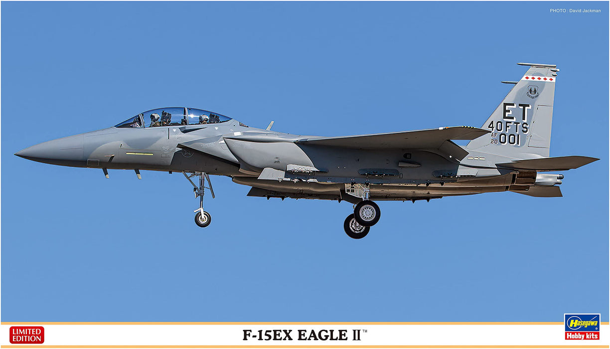 Hasegawa 1/72 F-15EX EAGLE II Plastic model kit 02408 with new decal from Japan_3