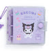 Sanrio Kuromi 3 Ring Binder (Cute Customized) 732834 10.5x3x10.5cm Purple NEW_2