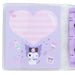 Sanrio Kuromi 3 Ring Binder (Cute Customized) 732834 10.5x3x10.5cm Purple NEW_5