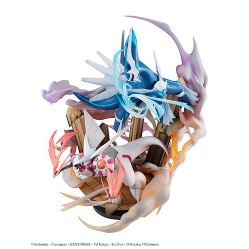 MegaHouse G.E.M.EX Series Pokemon Dialga & Palkia 340mm PVC Painted Figure NEW_2