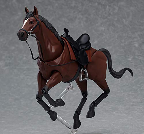figma 490 Horse Ver.2 (Chestnut) Painted plastic non-scale H190mm Figure NEW_2