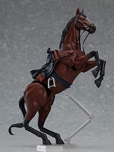figma 490 Horse Ver.2 (Chestnut) Painted plastic non-scale H190mm Figure NEW_3