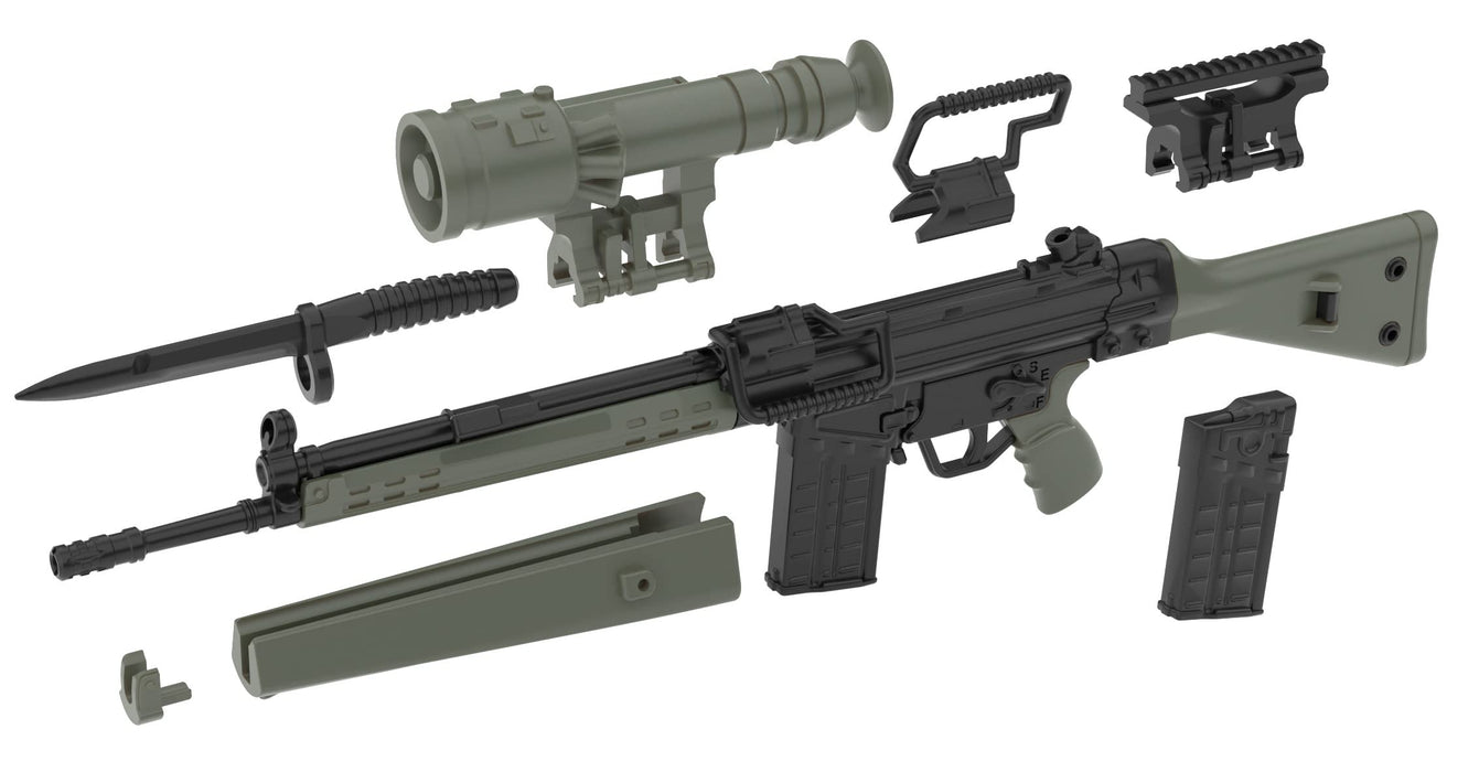 Tomytec 1/12 Little Armory LA082 G3A3 Type Plastic model Parts ‎320609 NEW_1