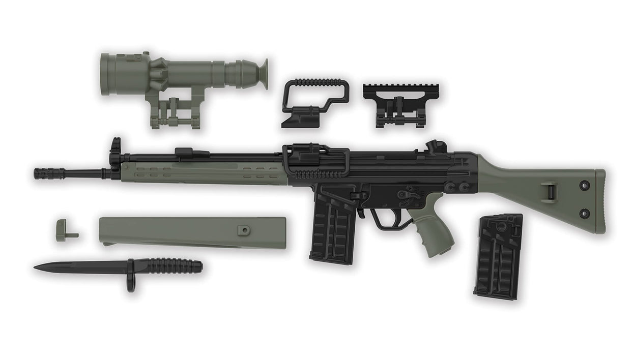Tomytec 1/12 Little Armory LA082 G3A3 Type Plastic model Parts ‎320609 NEW_2