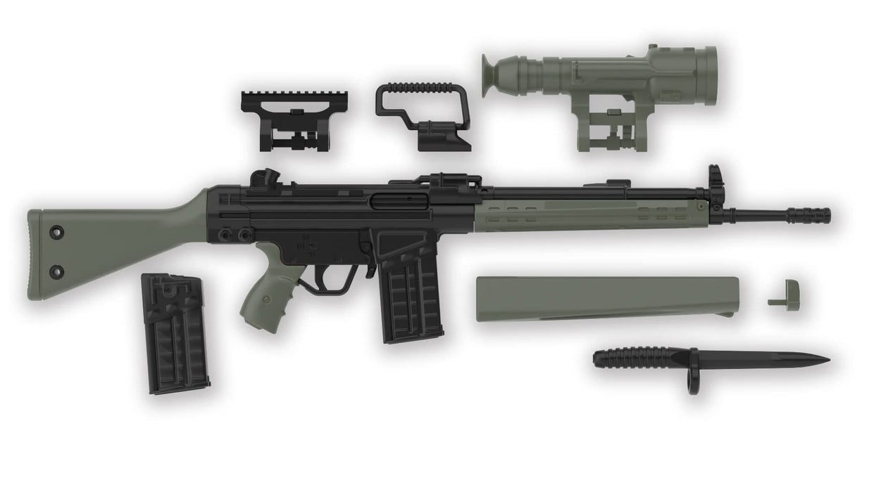 Tomytec 1/12 Little Armory LA082 G3A3 Type Plastic model Parts ‎320609 NEW_3