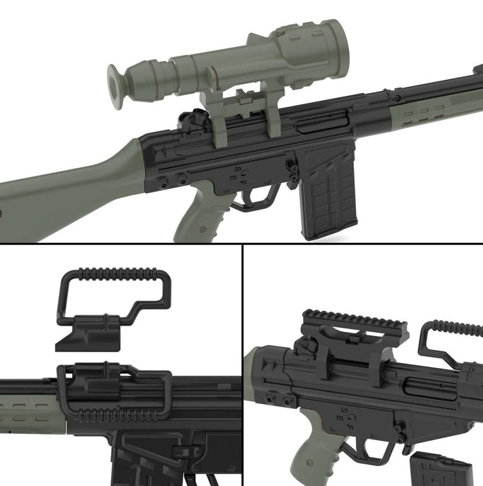 Tomytec 1/12 Little Armory LA082 G3A3 Type Plastic model Parts ‎320609 NEW_4