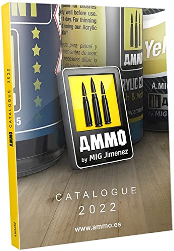Ammo Catalog 2022 Plastic model catalog AMO-8300-22 Both English and Spanish NEW_1