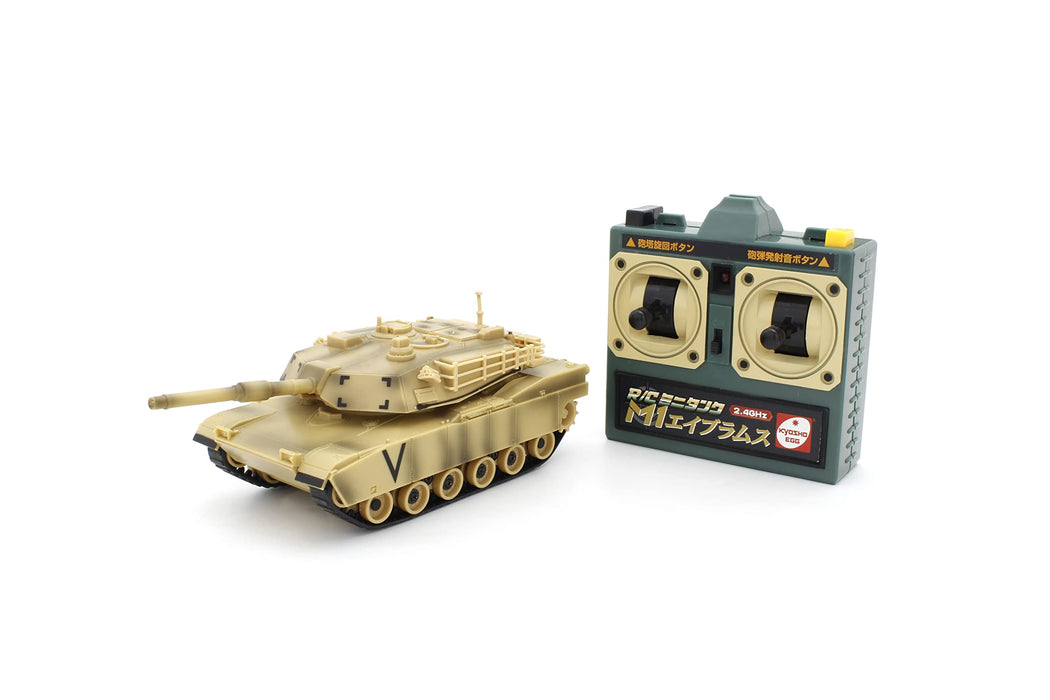 Kyosho Egg RC Mini Tank M1 Abrams Bombardment Sound TW021 Battery Powered NEW_5