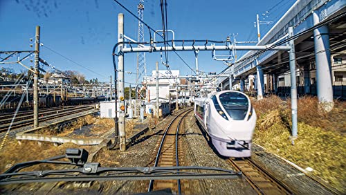 E657 Limited Express 'Hitachi #9' Stop Kairakuen Station from 4K Master (DVD)_3
