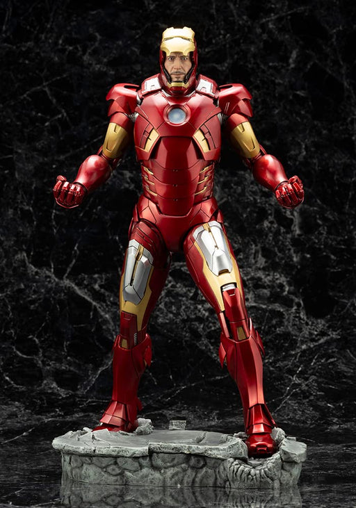 ARTFX Avengers Iron Man Mark 7 1/6 PVC Painted Simple Assembly Figure ‎MK313 NEW_2