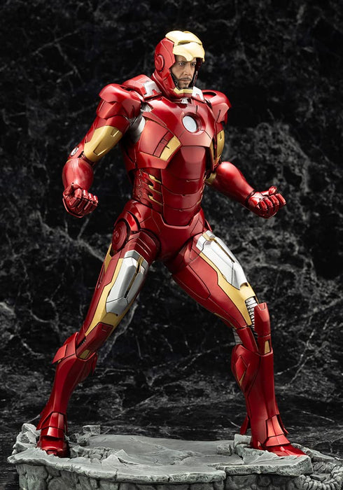 ARTFX Avengers Iron Man Mark 7 1/6 PVC Painted Simple Assembly Figure ‎MK313 NEW_8