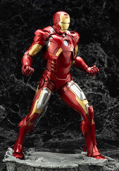 ARTFX Avengers Iron Man Mark 7 1/6 PVC Painted Simple Assembly Figure ‎MK313 NEW_9