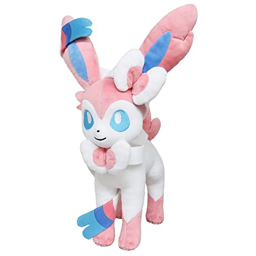 Sanei Boeki Pokemon ALL STAR COLLECTION Sylveon M size Plush doll PP224 NEW_1