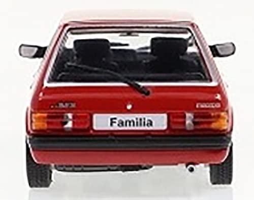 FIRST:43 1/43 MAZDA 323 (Familia) 1980 Red Overseas Model F43-166 Diecast Car_3