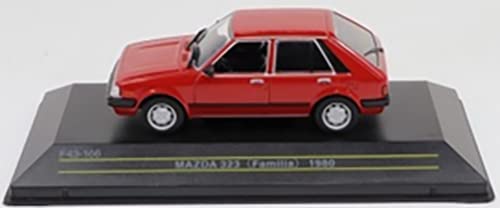 FIRST:43 1/43 MAZDA 323 (Familia) 1980 Red Overseas Model F43-166 Diecast Car_4