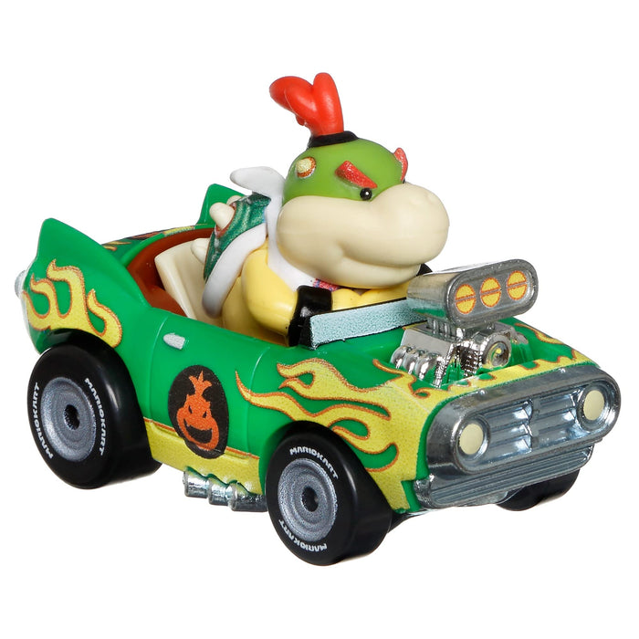 Mattel Hot Wheels Bowser Jr. Fire Hot Rod HDB27 Green Diecast Model Car NEW_4