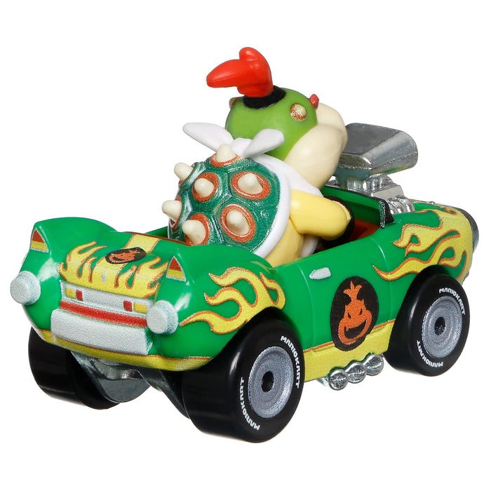 Mattel Hot Wheels Bowser Jr. Fire Hot Rod HDB27 Green Diecast Model Car NEW_5