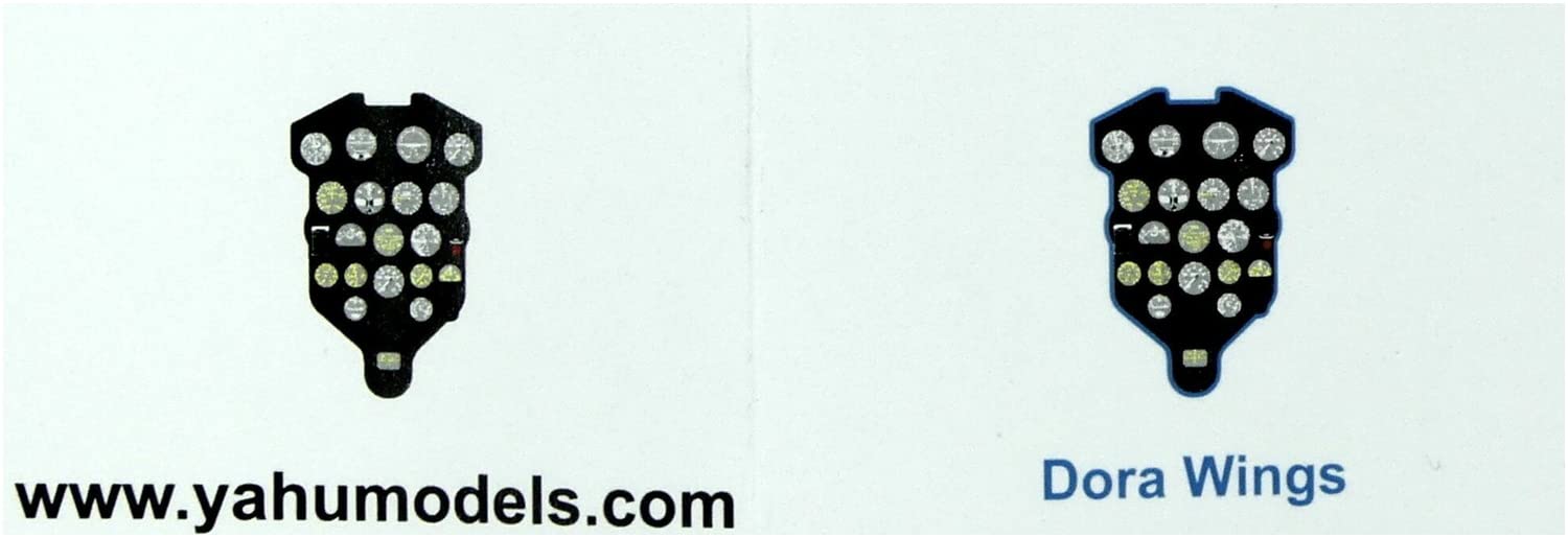 1/72 P-43 Lancer Instrument Panel for Dora Wings Plastic Model Parts YMA7323 NEW_2