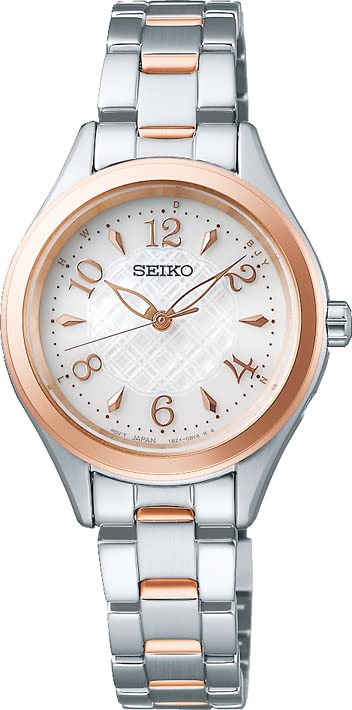 Seiko Selection SWFH118 Gold x Silver Elegant Solar Radio Atomic Women Watch NEW_1