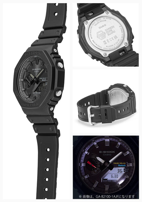 CASIO G-SHOCK GA-B2100-1A1JF Bluetooth Solar Analog Digital Watch CasiOak Men's_2