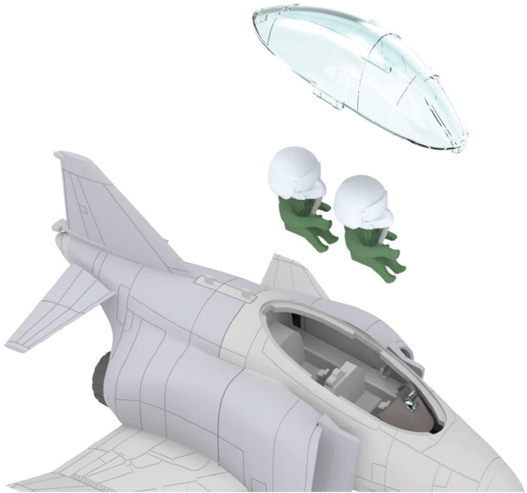Compact Series: U.S.Navy F4-J PhatomII VF-84 Jolly Rogers Model Kit FRE162070_7