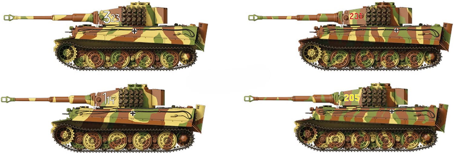 Das Werk 1/35 Pzkpfwg. VI Tiger I Late Plastic Model Kit USCDW35028 NEW_3