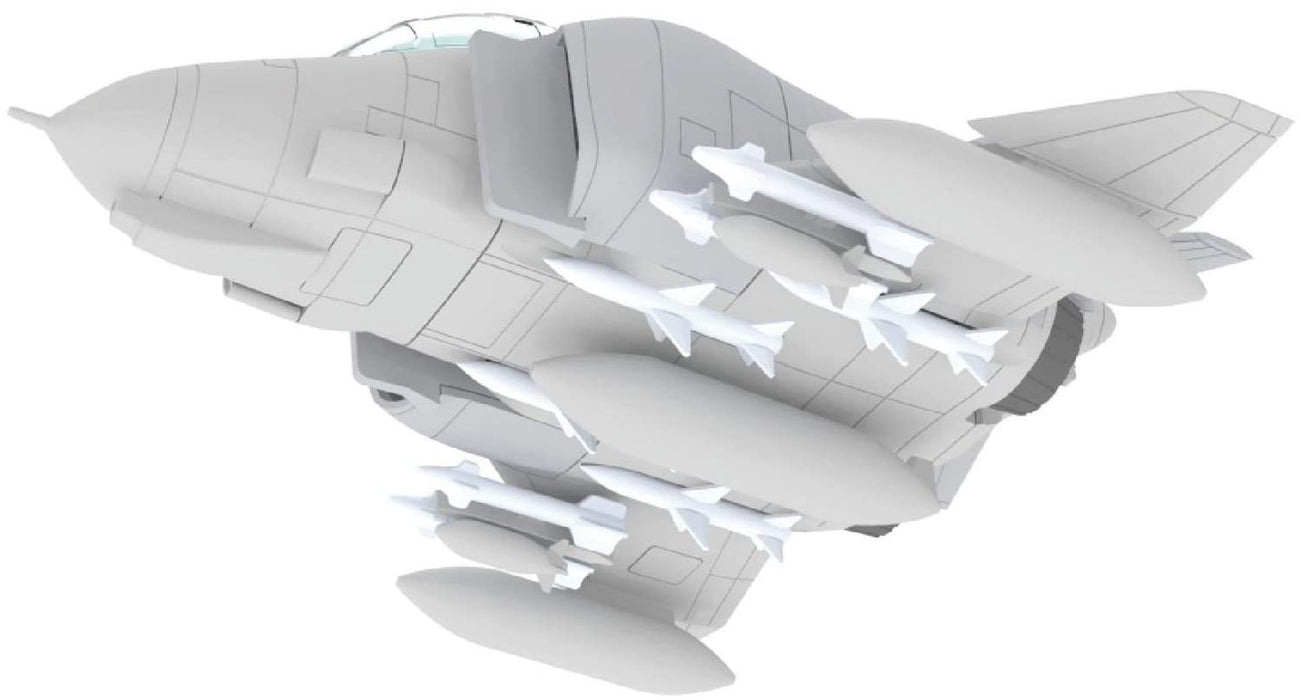 Compact Series: USAF F-4E PhatomII Early Long Nose ver. Model Kit ‎FRE162073 NEW_4