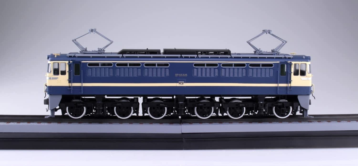 Aoshima 1/50 Electric Locomotive Series No.1 EF65/60 w/Aluminum Wheel Model Kit_3