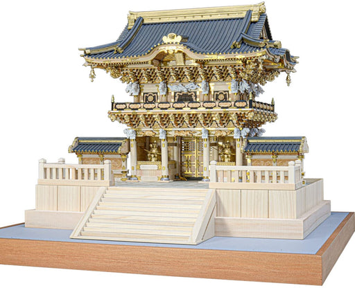 Woody JOE 1/50 scale Nikko Toshogu Shrine Yomeimon Wooden Model Assembly Kit NEW_1