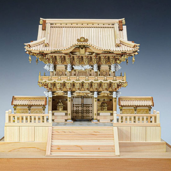 Woody JOE 1/50 scale Nikko Toshogu Shrine Yomeimon Wooden Model Assembly Kit NEW_4