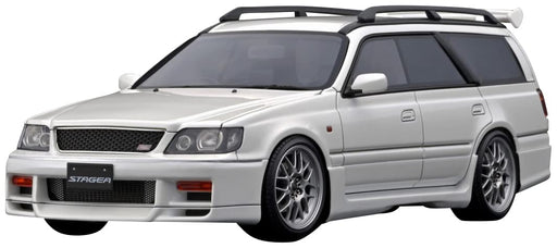 ignition model 1/18 Nissan Stagea 260RS (WGNC34) Pearl White Model Car IG2885_1