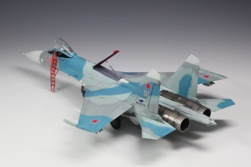 Platz 1/72 Russian Air Force Su-27SM Flanker B w/camouflage pattern sheet AE-2SP_3