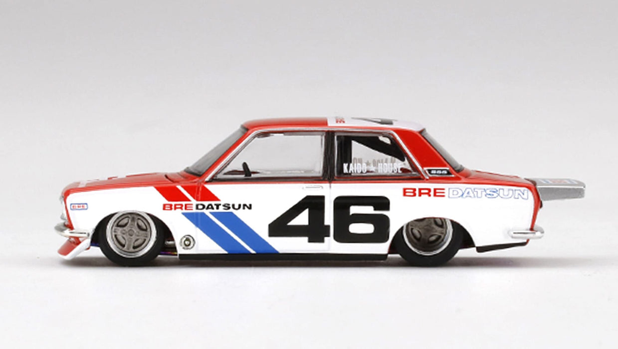 MINI GT 1/64 Datsun 510 Pro Street BRE510 V1 Kaido House LHD Diecast Car KHMG005_3
