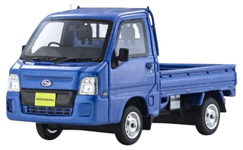 Kyosho Original 1/43 Subaru Sambar Truck Blue KSR43107BL Resin Model Car NEW_1