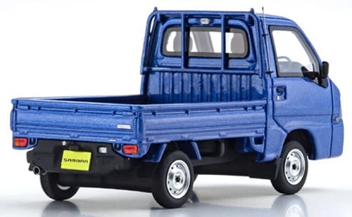 Kyosho Original 1/43 Subaru Sambar Truck Blue KSR43107BL Resin Model Car NEW_2