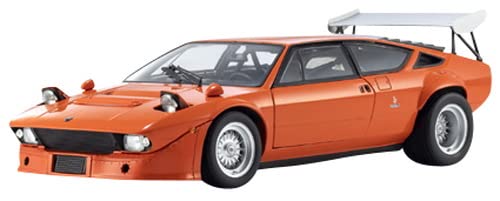 Kyosho Original 1/18 Lamborghini Urraco Rally Orange KS08445P Diecast Car NEW_1