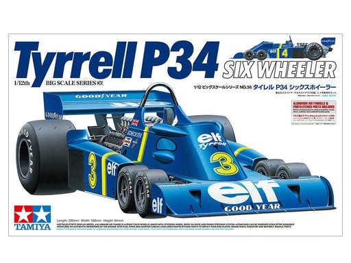 TAMIYA 1/12 BIG SCALE SERIES No.36 Tyrrell P34 Kit ETCHED PARTS INCLUDED 12036_2