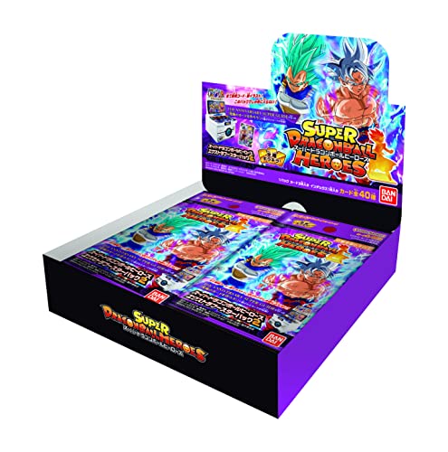 Bandai Super Dragon Ball Heroes Extra Booster Pack 2 BOX 3 cards x 20 packs NEW_1