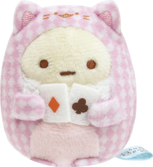 San-X Sumikko in Wonderland Tenori Plush Doll Tapioca (cheshire cat) MF65301 NEW_1