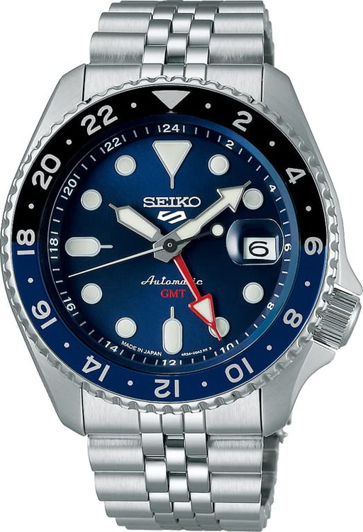 Seiko 5 Sports SBSC003 SKX Sports Style GMT Automatic Men Watch made in Japan_1