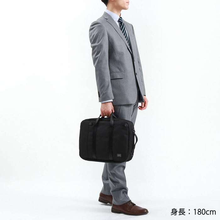 Yoshida Bag PORTER TENSION 3WAY BRIEFCASE Navy 627-16561 Made in JAPAN Nylon NEW_4