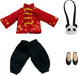 Nendoroid Doll Outfit Set: Short Length Chinese Outfit (Red) Cloth G12933 NEW_1