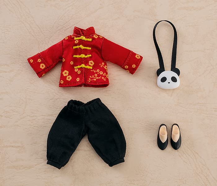 Nendoroid Doll Outfit Set: Short Length Chinese Outfit (Red) Cloth G12933 NEW_2