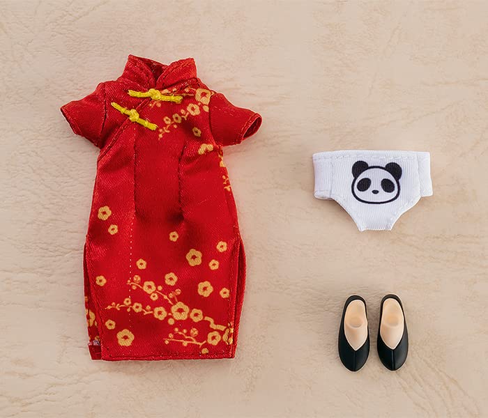 Nendoroid Doll Outfit Set: Chinese Dress (Red) Cloth, magnets, plastic G12929_2