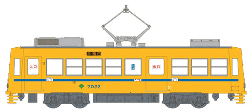 MODEMO N Gauge Tokyo Toden 7000type Renewal Car 7022 M Car NT171 Model Train_2