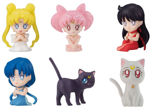 Bandai Sailor Moon Eternal Hugcot 2 Set of 6 Full Complete set Gashapon toys NEW_1